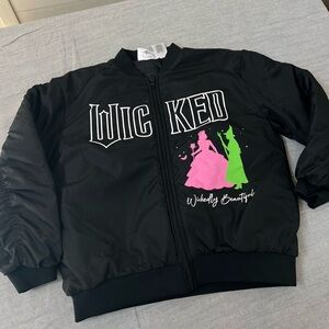 Wicked Kids Costume Jacket - Black with Green and Pink Accents YMD 10/12